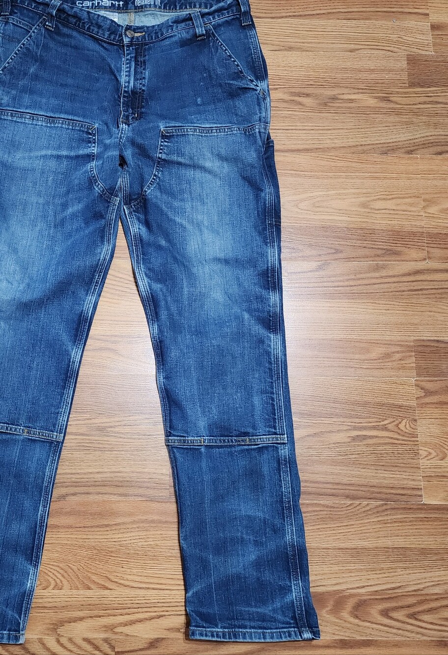Carhartt Jeans Mens 38x34 Relaxed Fit Double Knee Carpenter Workwear Y2k Style